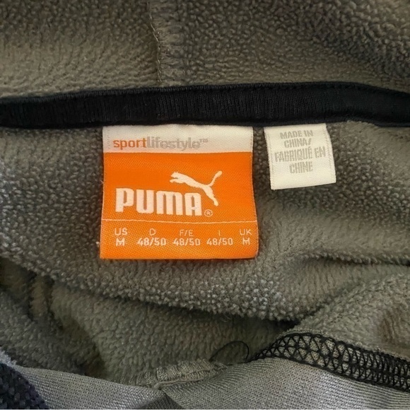 Puma Pullover Hoodie Gray M - Picture 3 of 9
